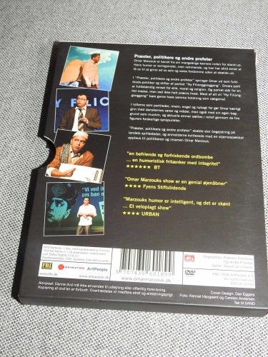 Omar Præster, politikere og andre profeter DVD Danska standup comedie