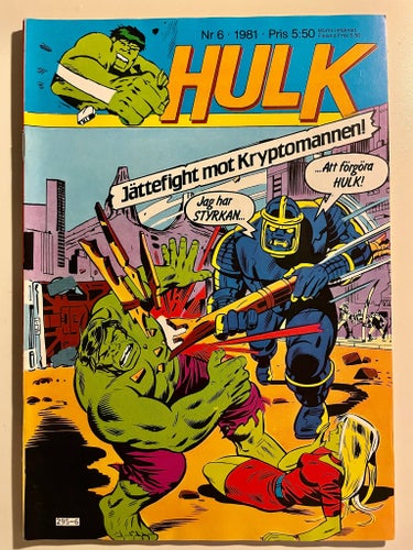 Hulk Nr 6 1981