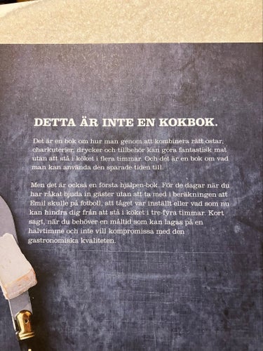 Fransk Fast Food - En bok om ost. Och vägen till goda måltider och mer tid.