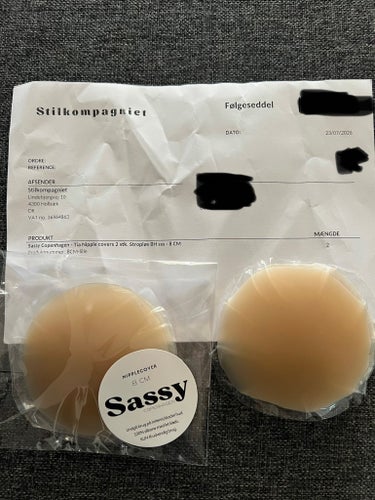 Sassy Copenhagen Tia Nipple Covers - 8 CM