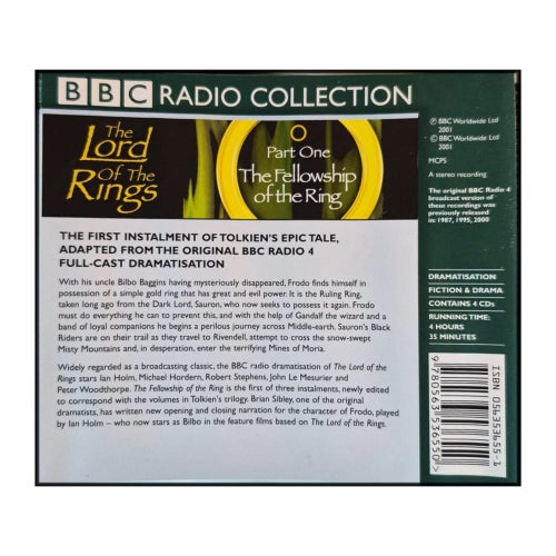 J.R.R. Tolkien: The Lord Of The Rings 1