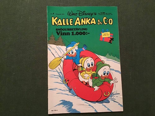 KALLE ANKA NR 4 1979