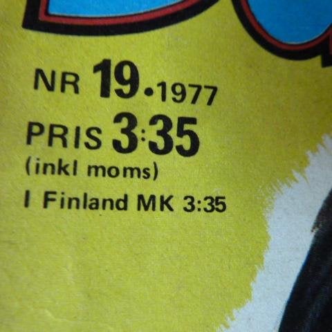 BUSTER, NR 19-1977, TIDNING