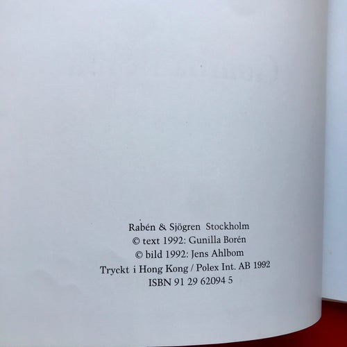 TOKARNA I TÄLJE Gunilla Borén Jens Ahlbom 1992