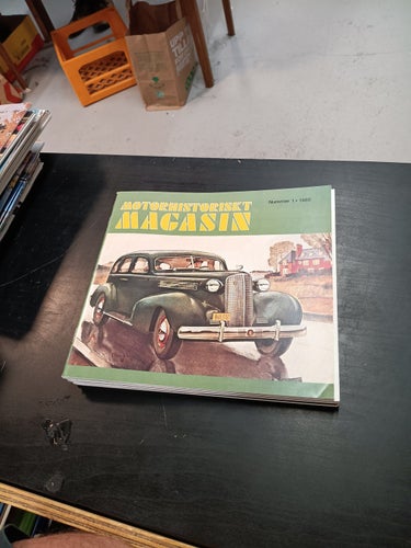 MOTORHISTORISKT MAGASIN ÅRGÅNG 1985 6 NR