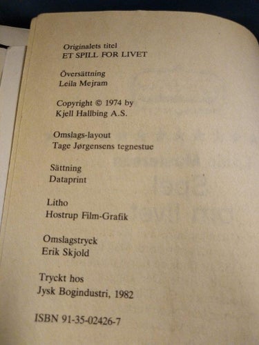 Texas : Spel om livet av Louis Mastersson