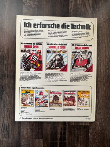 Ich erforsche die Technik – Schnelle Züge C. Bertelsmann tyska tåg bok retro