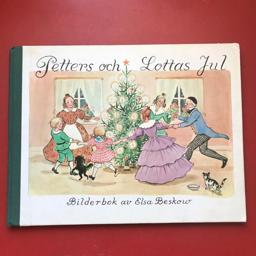 PETTERS OCH LOTTAS JUL Elsa Beskow 1987