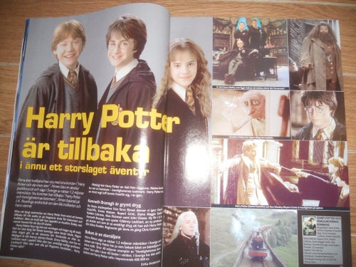 Filmtidningen Bio 4-2002 Harry Potter, Eminem, Sagan om de två tornen,