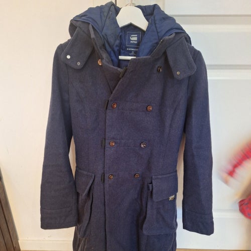 G-Star RAW Women Mörkblå Kappa / Jacka - storlek S