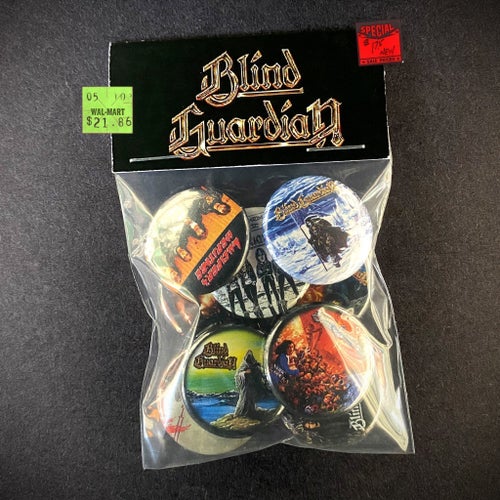 9 st Blind Guardian pins #1 (25 mm) * gratis porto *