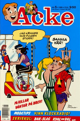 Acke Serietidning 1989 nr 5 (Oläst arkivex)