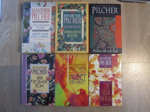 Rosamunde Pilcher - Samling av 6 böcker