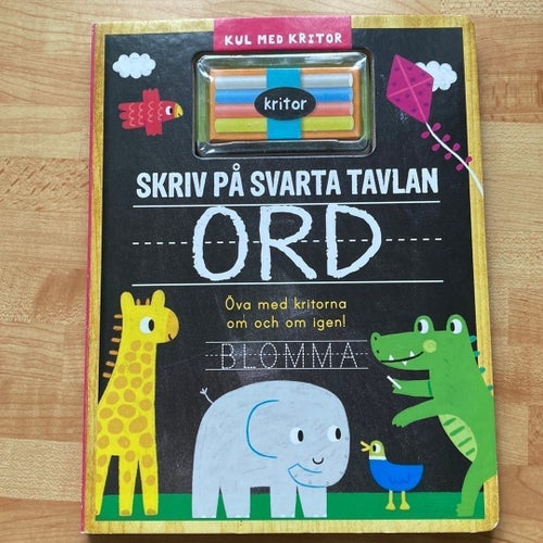Skriv på svarta tavlan: ORD