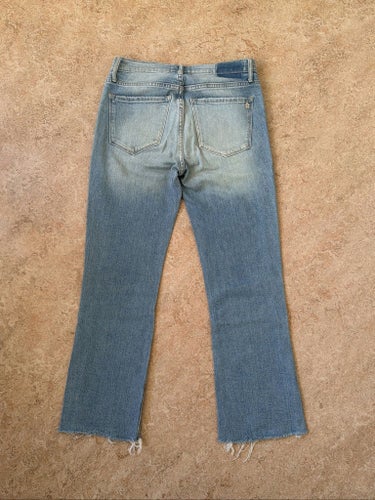 Bläck Cindy Slant Fray-ulljeans