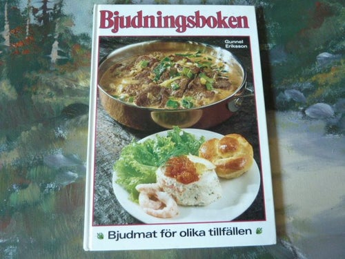 BJUDNINGSBOKEN, GUNNEL ERIKSSON, BOK, 1990