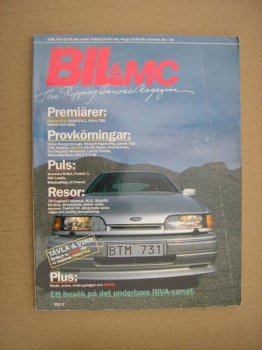 Bil & MC 1985 Nr. 2