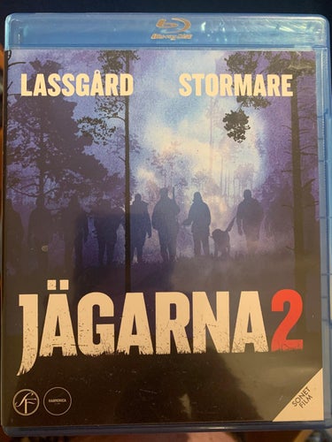 JÄGARNA 2. BLU-RAY. SVENSK THRILLER 2011. UTGÅNGEN / OOP