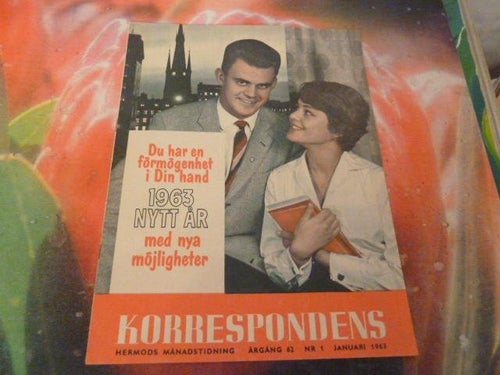 KORRESPONDENS, NR 1 - 1963, TIDNING