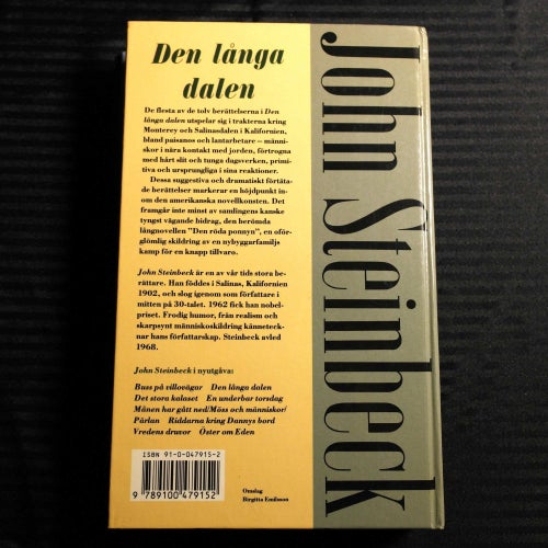 John Steinbeck - Den långa dalen