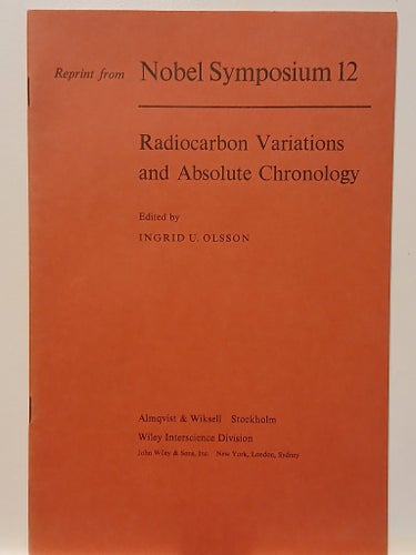 Radiocarbon Variations and Absolute Chronology av Ingrid U. Olsson