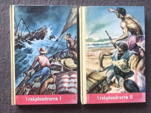 R. L. Stevenson/L. Osbourne - Vrakplundraren I och II (NU-böcker 1959)