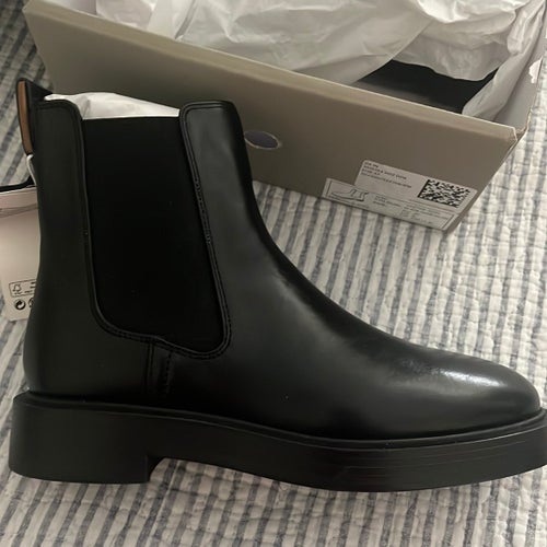 Mycket fina Chelsea Boots, Svart, EUR 37 i skinn