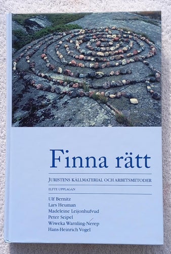 Finna rätt – juristens källmaterial och arbetsmetoder (elfte upplagan 2010)