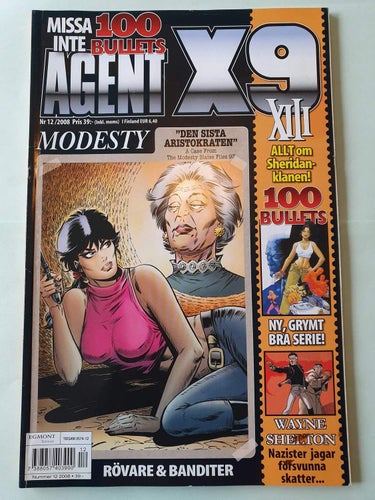 Agent X9 nr 12 från 2008