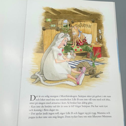 Snårpan och argkudden av My Blomqvist & Lena Petersson (djur, naturen, skogen)