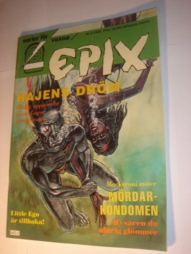 EPIX (svensk) NY OLÄST Nr 3 1990