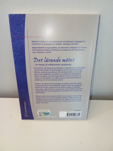Det Lärande Mötet - Ett Bidrag Till Reflekterande Utvärdering - Monica H. Sträng