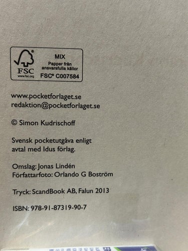 Benny Zeligs underbara resa med döden av Simon Kudrischoff, bok, Fine