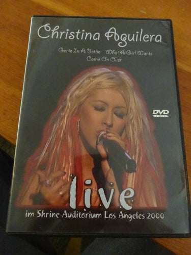 Christina Aguilera Live Shrine Auditorium Los Angeles 2000 DVD