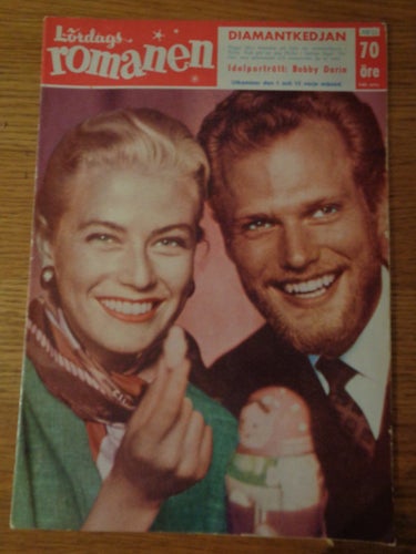 Lördags romanen nr35 1960 Nina & Frederik van Pallandt omslaget