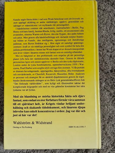 Natalie av Herman Wouk 1971