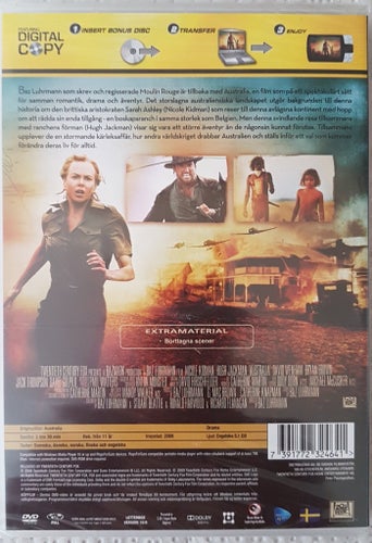 DVD Australia Nicole Kidman Inplastad.