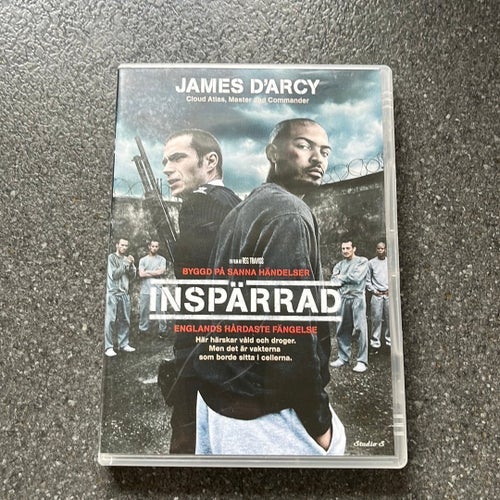DVD: Inspärrad (Screwed) med James D'Arcy