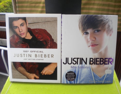 Justin Bieber: Min historia av Justin Bieber, 2 St. BÖCKER TRYCKTA 2010 - 2012