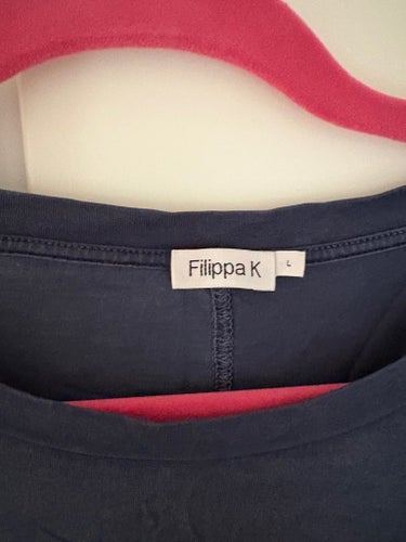 Filippa K mörkblå t-shirt, storlek L