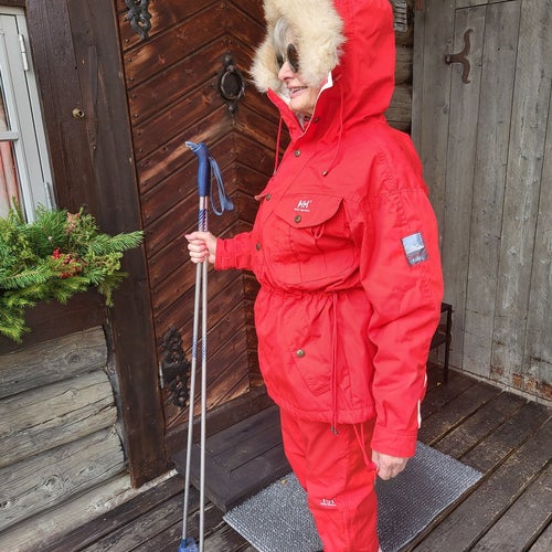Skidkläder Helly Hansen dress vintage
