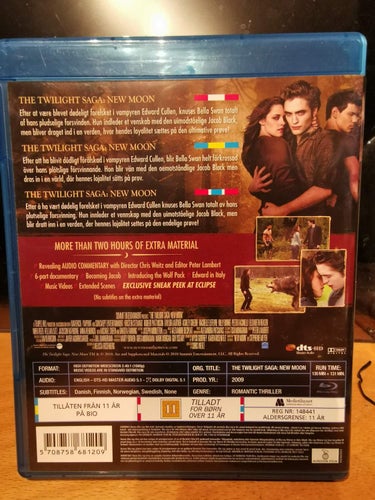 Twilight Saga - New Moon (Blu-Ray) - OOP - Utgången