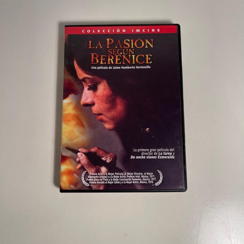 DVD - La Pasion Segun Berenice. Jaime Humberto Herosillo. Pedro Armendariz