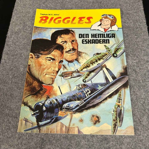 Kapten W.E. Johns - Biggles - Den hemliga eskadern