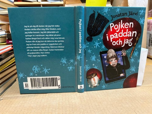 Pojken i paddan och jag av Jonatan Järvi, bok, Very Good plus, SM