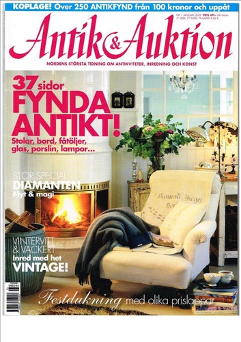ANTIK & AUKTION 2009 - Nr 1-12 - komplett årgång 11 tidningar