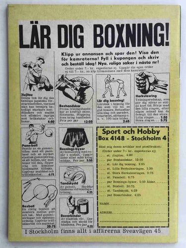 Cowboy - 1962:18 Oläst!