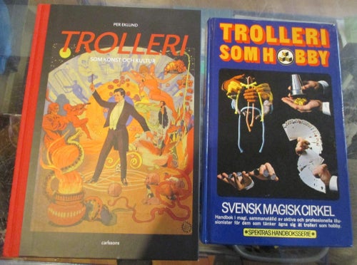 Trolleri som konst och kultur och som hobby, 2 böcker