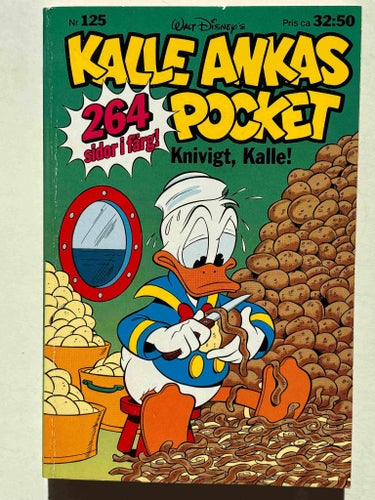 Kalle Anka Pocket -125. FN