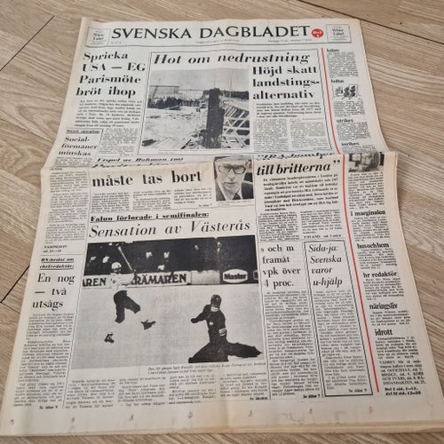 Svenska Dagbladet 10 Mars 1973